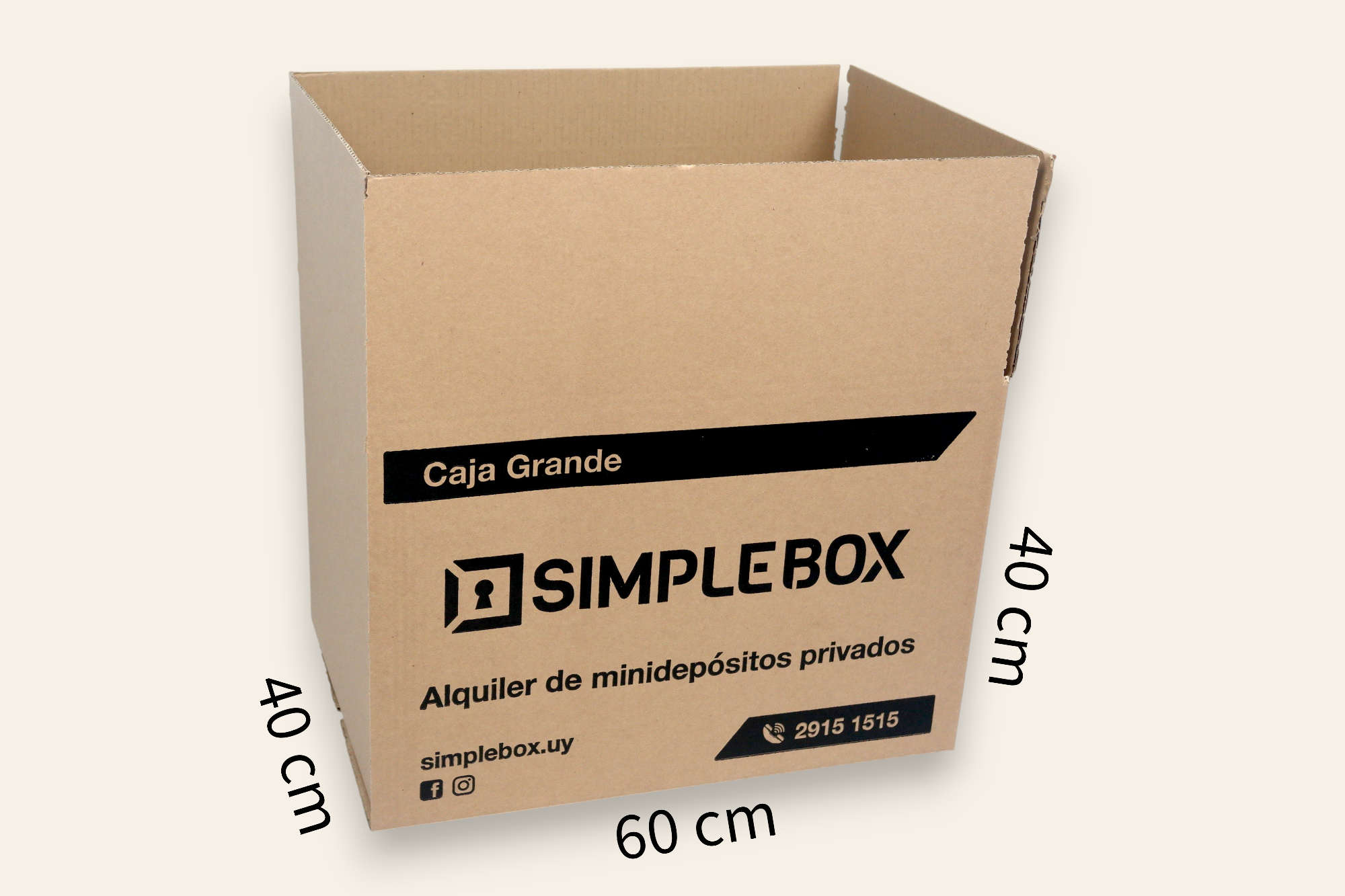 10 Cajas Grandes Premium ¡CINTA Gratis! (60x40x40cm) - Imagen 3