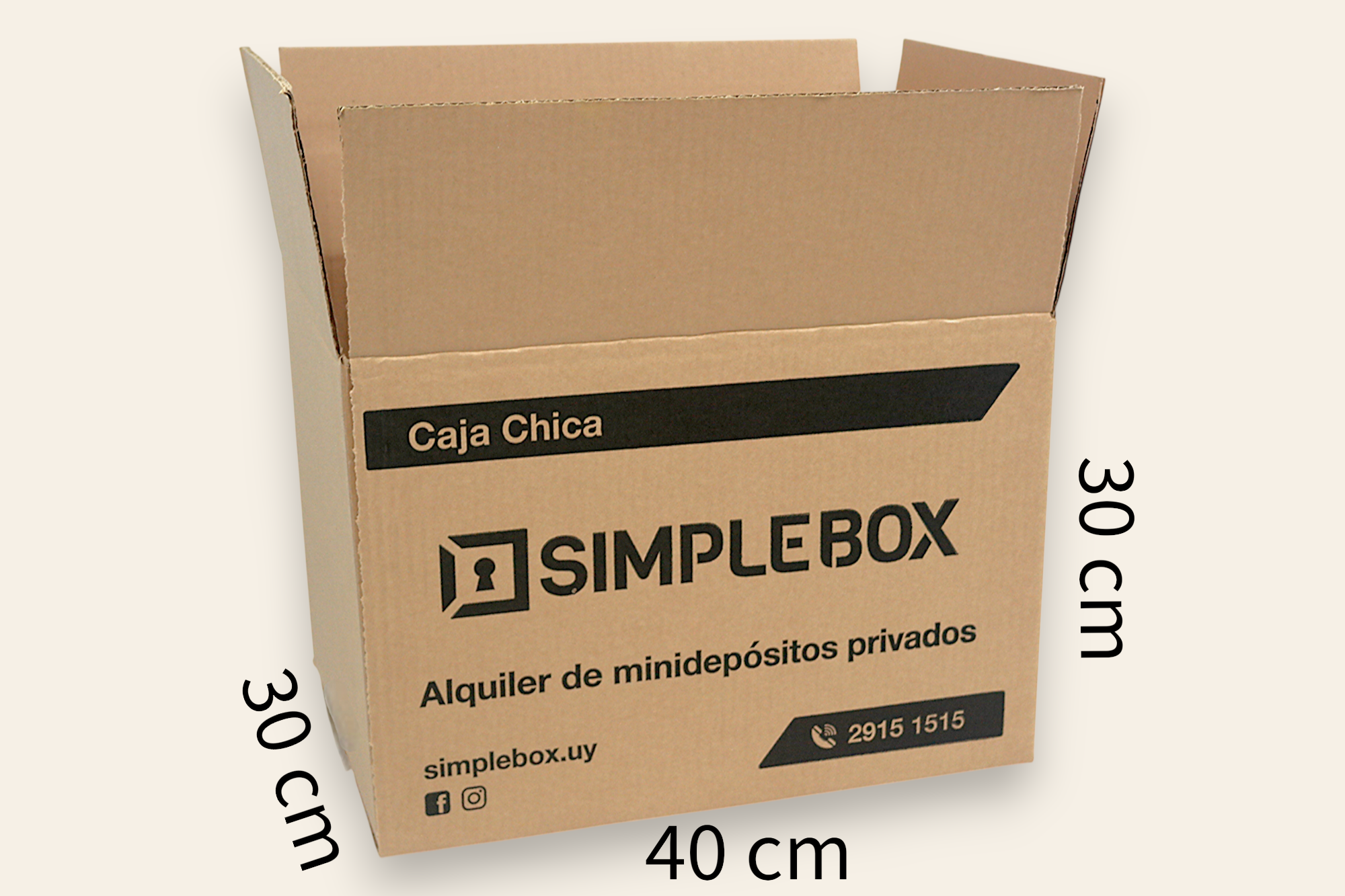 10 Cajas Chicas Premium ¡CINTA Gratis! (40x30x30cm) - Imagen 4