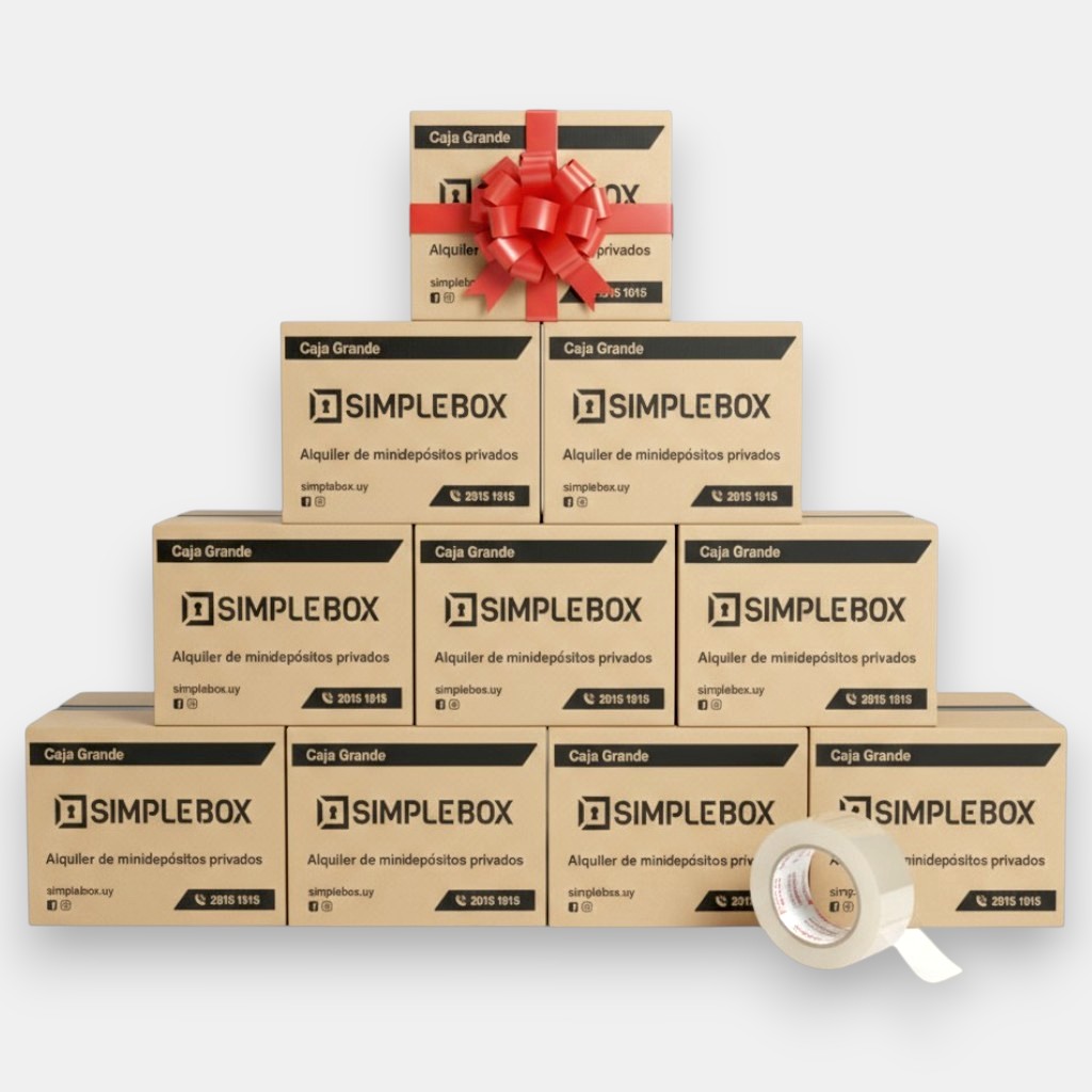 10 Cajas Grandes Premium ¡CINTA Gratis! (60x40x40cm) - Imagen 2