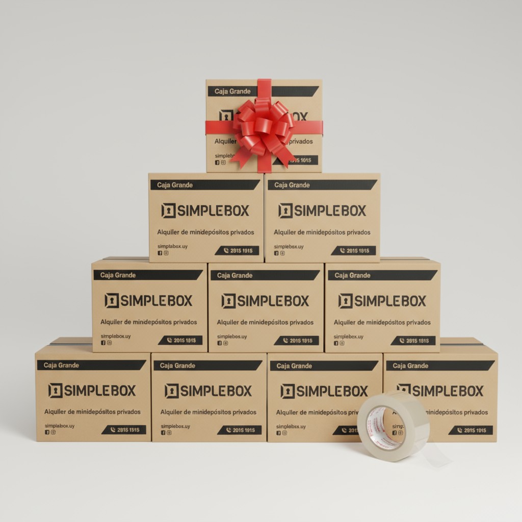 10 Cajas Grandes Premium ¡CINTA Gratis! (60x40x40cm)